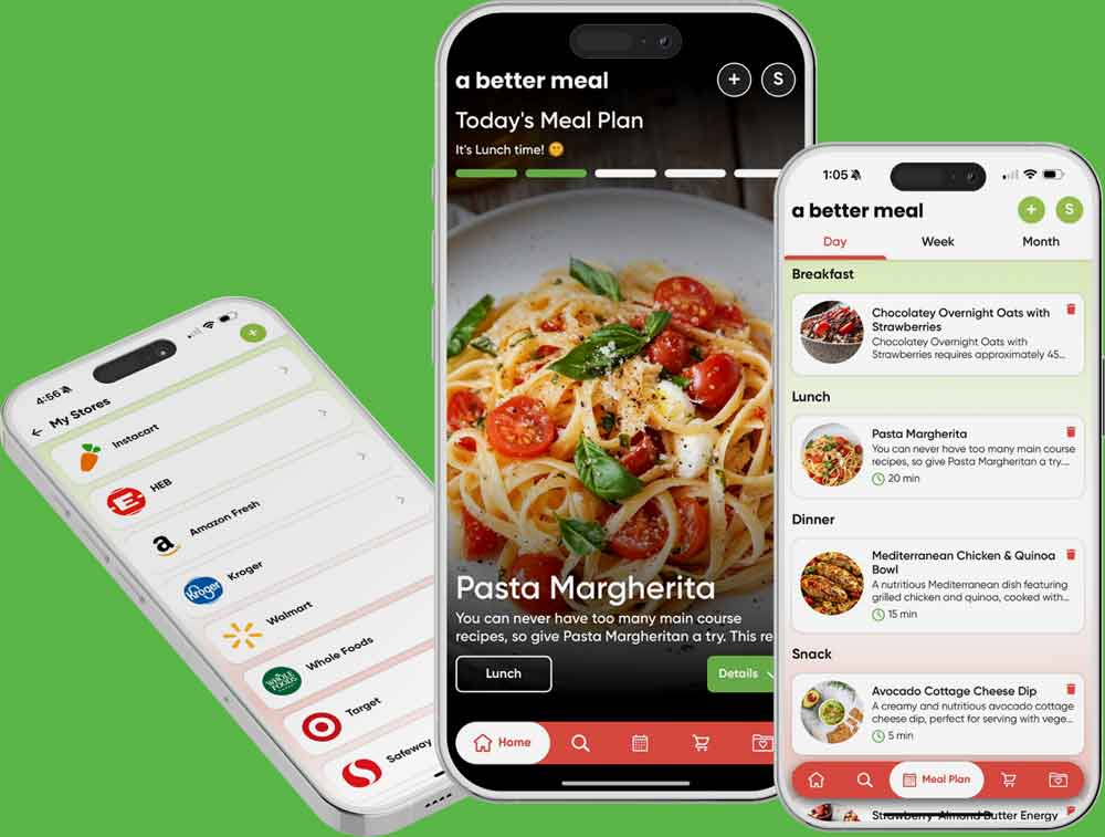 A Better Meal Delicious Recipes and Meal Plans