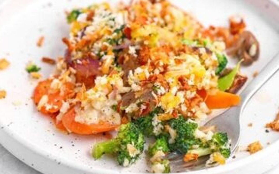 Easy Ways to Get More Veggies: Try This Healthy Vegetable Rice Bake