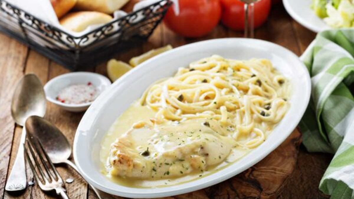 Chicken Piccata with Garlic Lemon Sauce