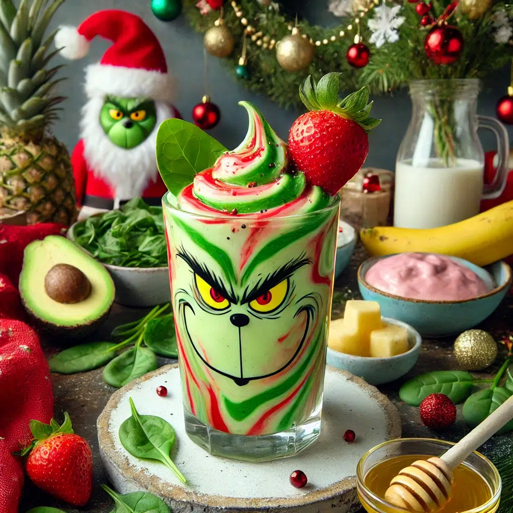 grinchy green smoothie