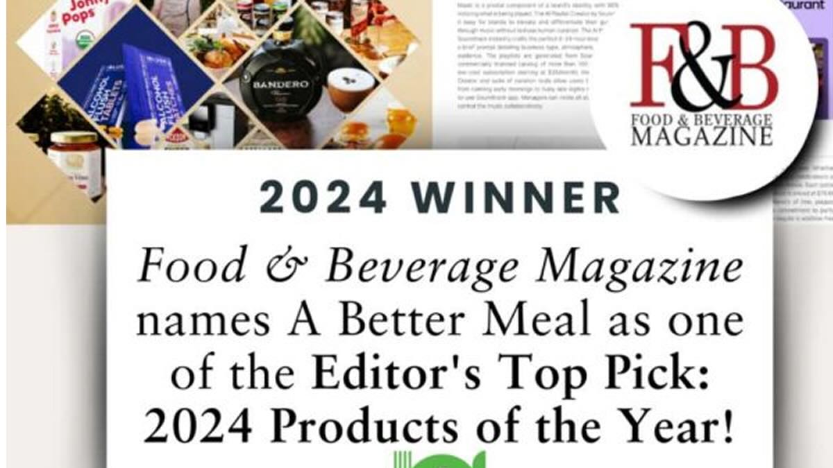 to show ABM's feature in food and beverage magazine