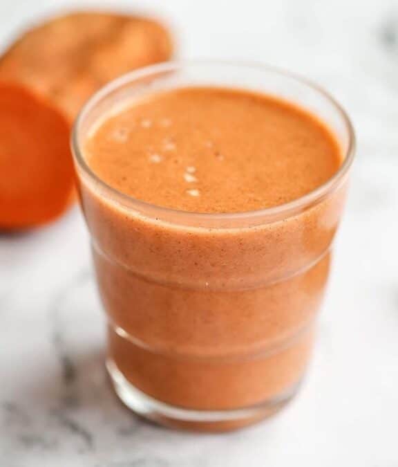 Easy Ways to Get More Veggies: Sweet Potato Pie Smoothie