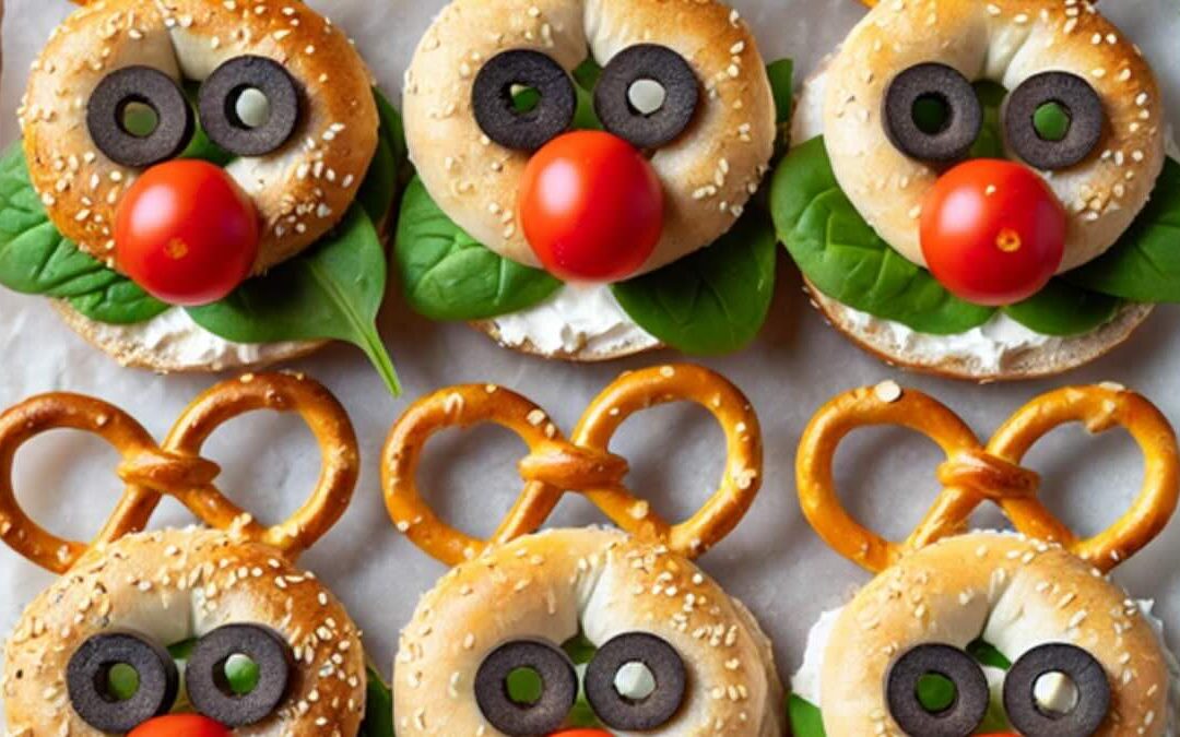 Recipe of the Day: Rudolph’s Holiday Bagel Bites